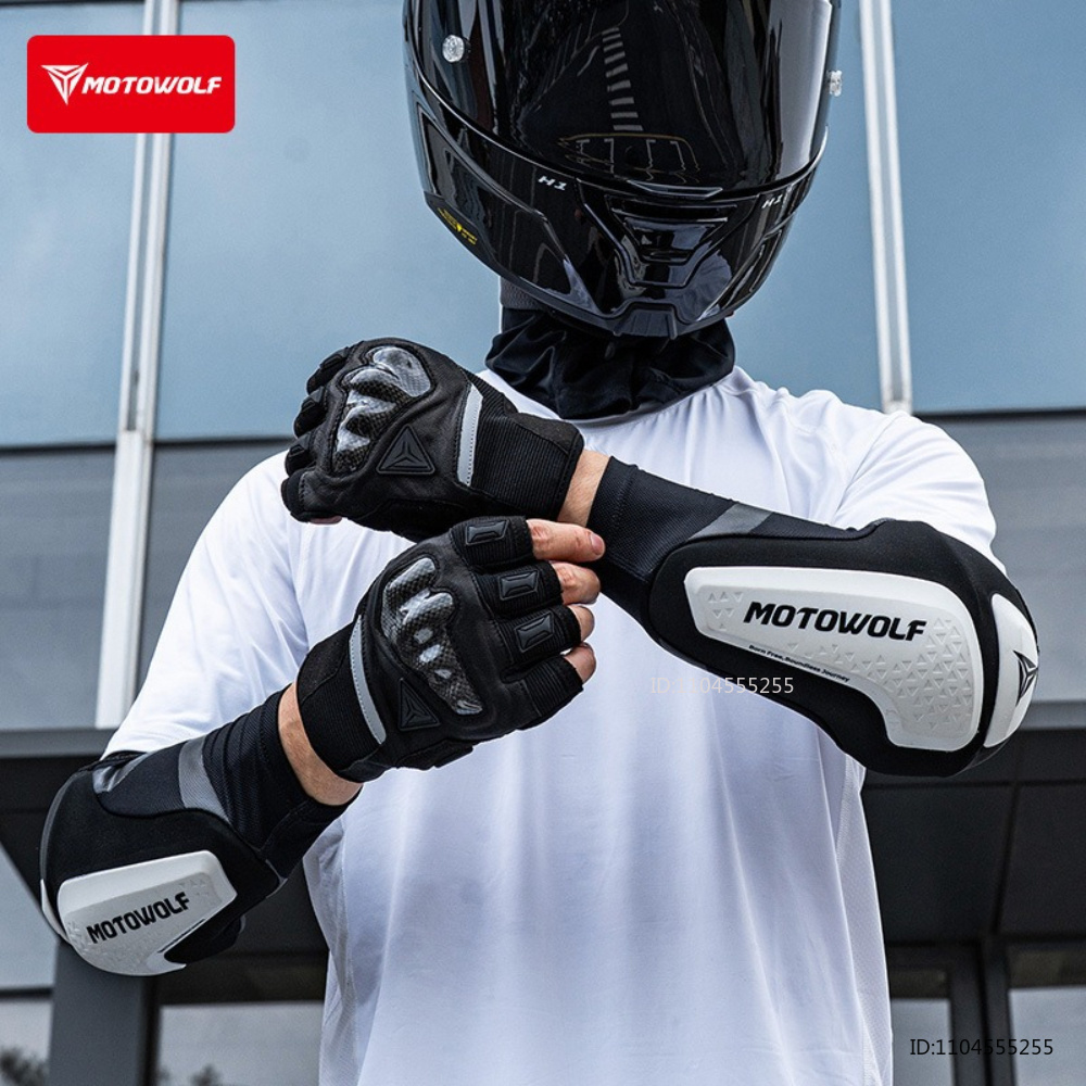 Mountain Biking Elbow Pads - Motorcycle Elbow Pads Breathable Elastic Motocross