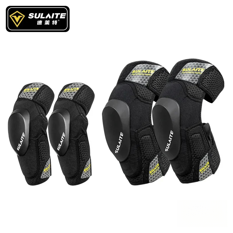 Mountain Biking Elbow Pads - SULAITE Motorcycle Motocross Riding Cycling Pro