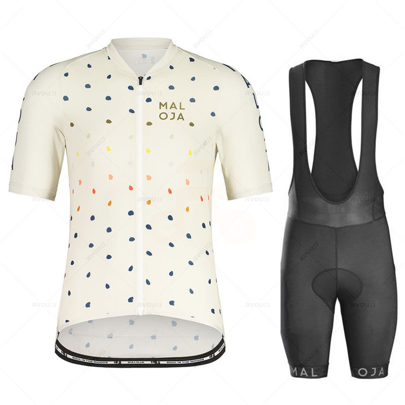 Mountain Biking Pants For Men - Maloja Cycling Jersey Clothes Set, Bib