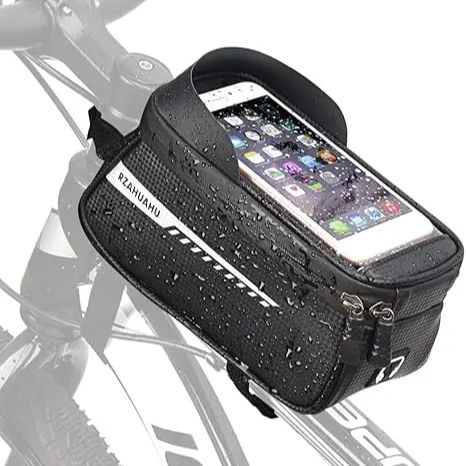 Mountain Biking Backpack - Waterproof Bike Front Frame Bag for