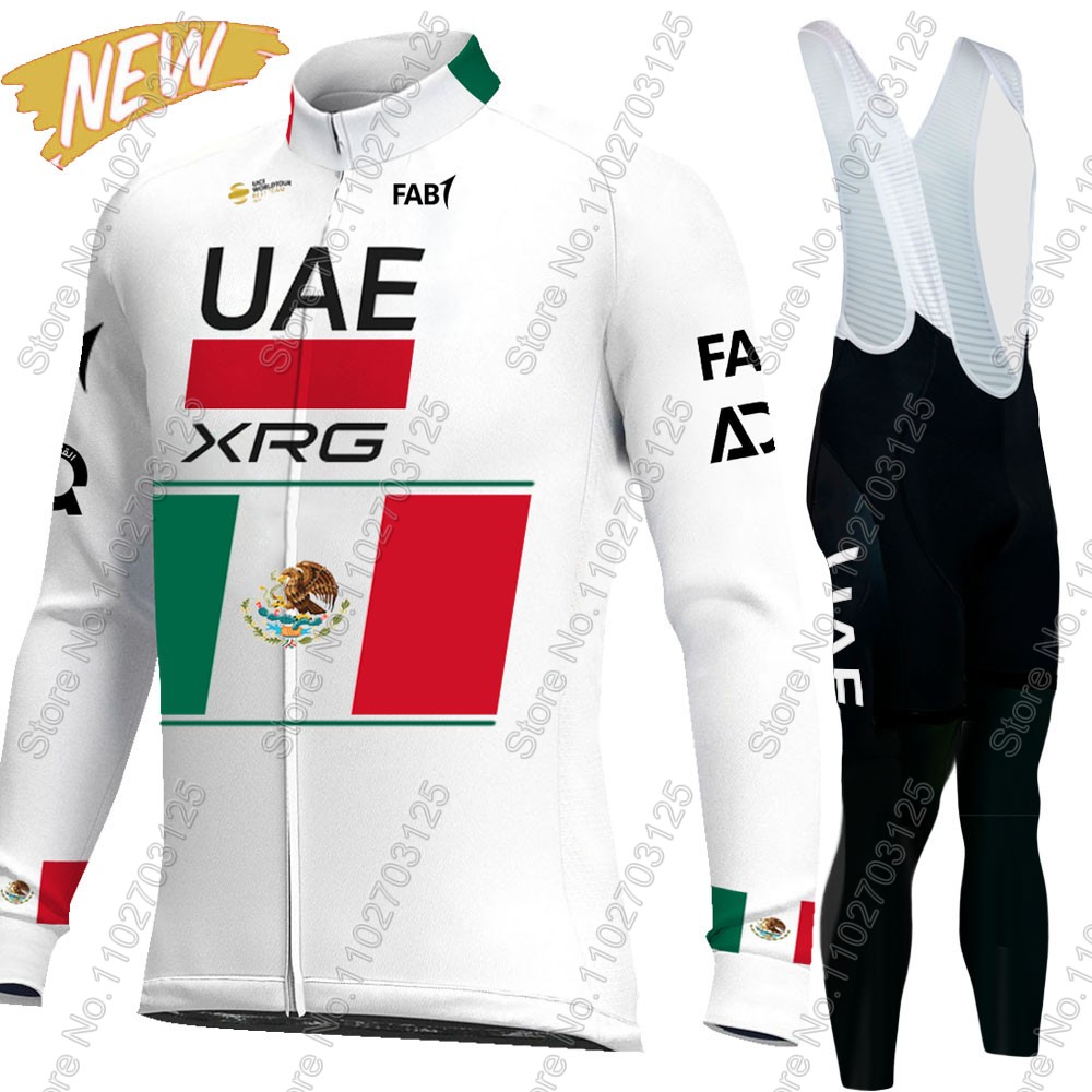 Mountain Biking Pants For Men - UAE Team Cycling 2026 Mexico Jersey