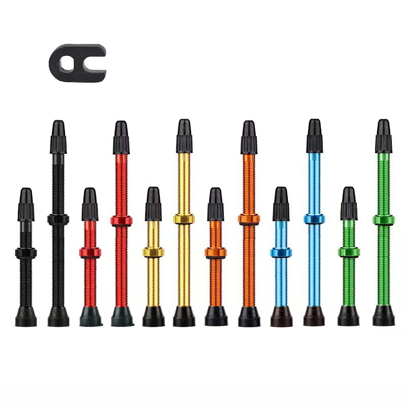 Tubeless Valve Core - 2pcs Bike Bicycle Tubeless Presta Valve