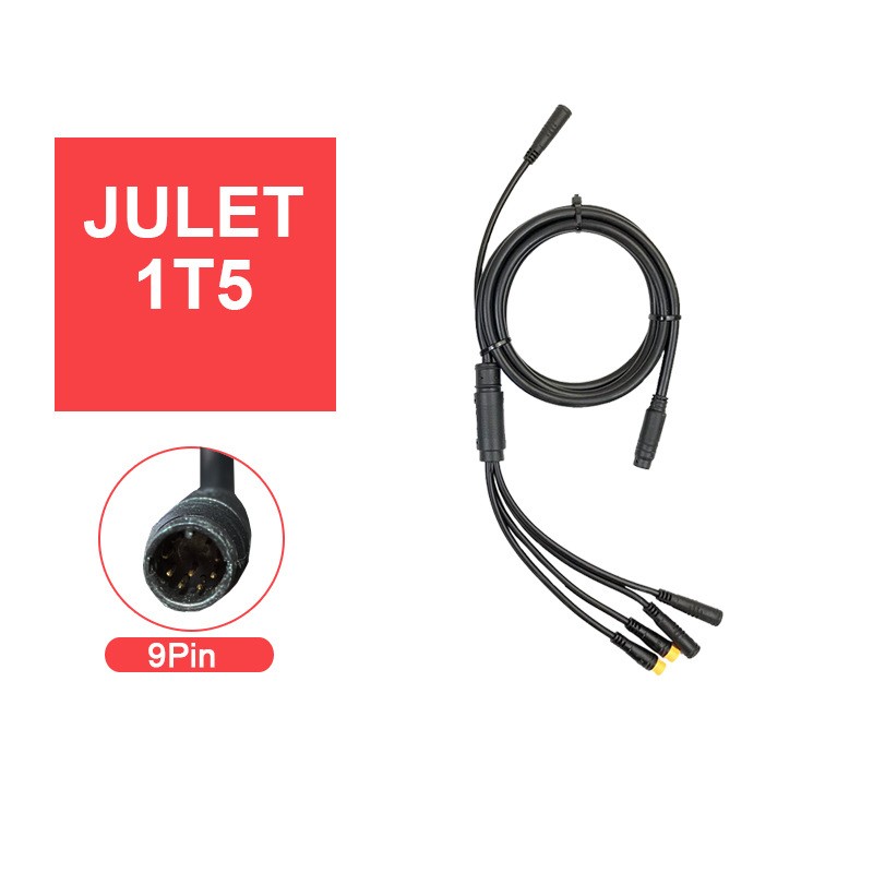 Mountain Biking Accessories - Ebike JULET 1T5 Adapter Waterproof Cable
