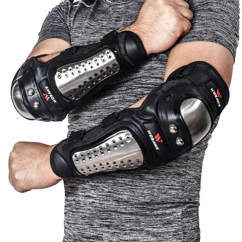 Mountain Biking Elbow Pads - Motorcycle Knee Protector Motocross Snowboard Racing