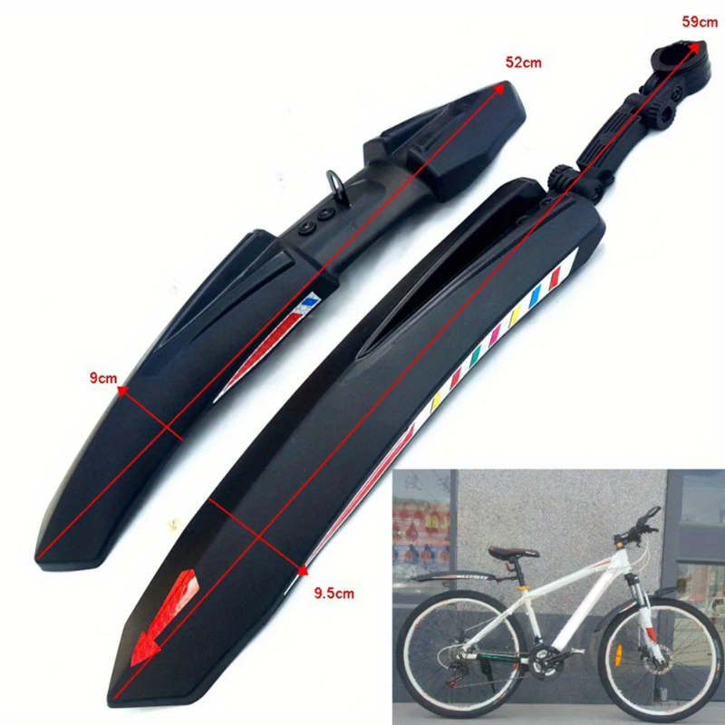 Mountain Biking Accessories - Bicycle Splash Fenders Set Mountain Road