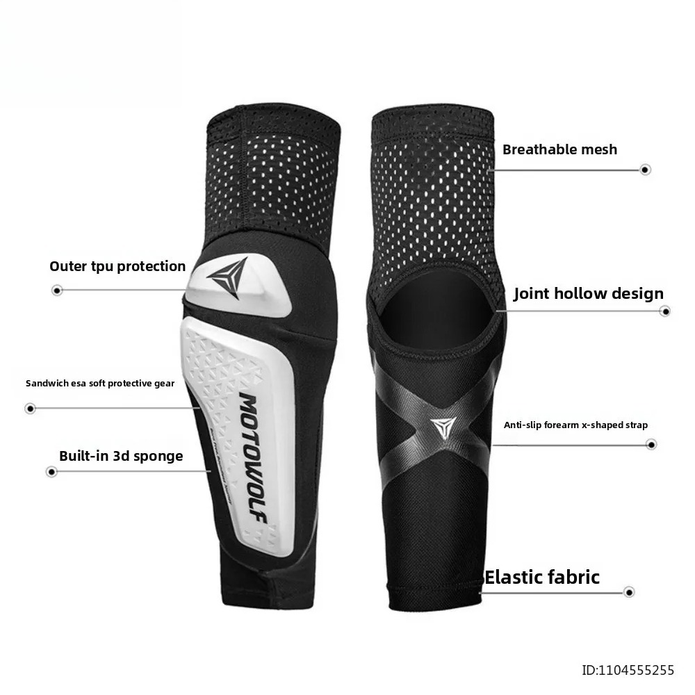 Motorcycle Elbow Pads Breathab - огляд і ціна Mountain Biking Elbow Pads