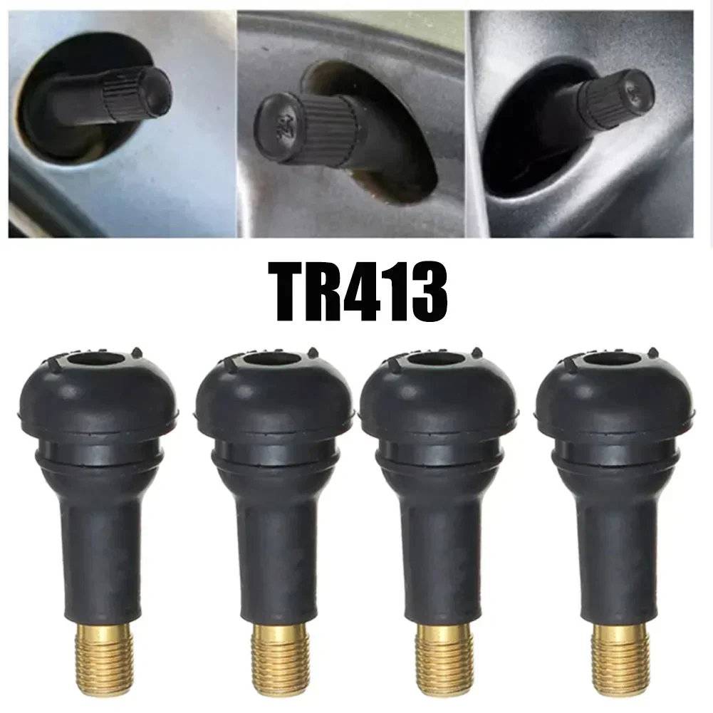4pcs TR412/TR413 High Quality  - огляд і ціна Tubeless Valve Core