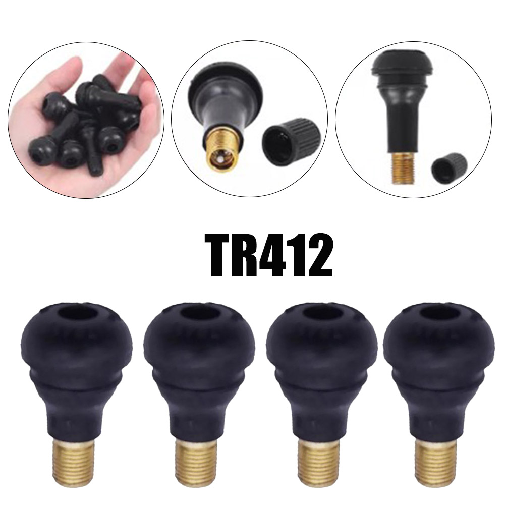 4Pcs Universal TR412 Snap-in R - огляд і ціна Tubeless Valve Core