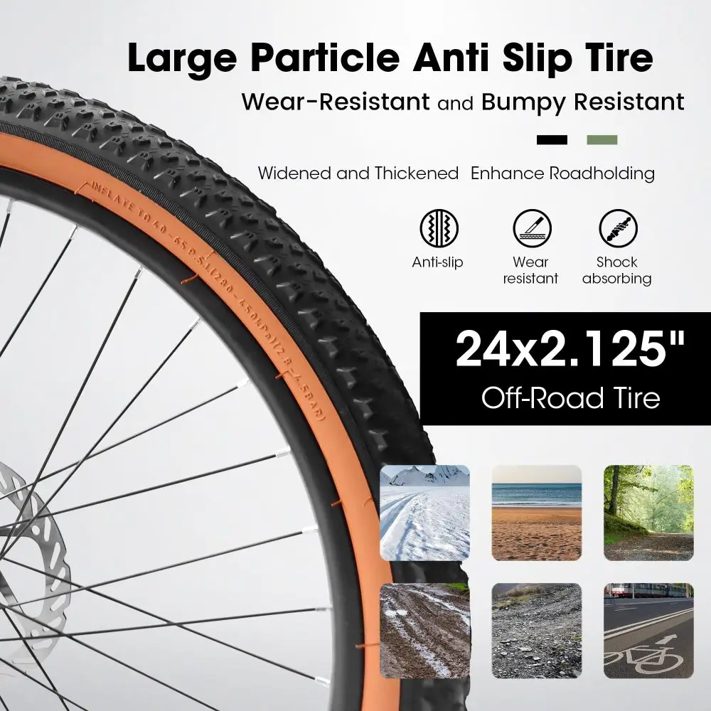 A24301 24 Inch Mountain Bike f - огляд і ціна Mountain Biking Usa