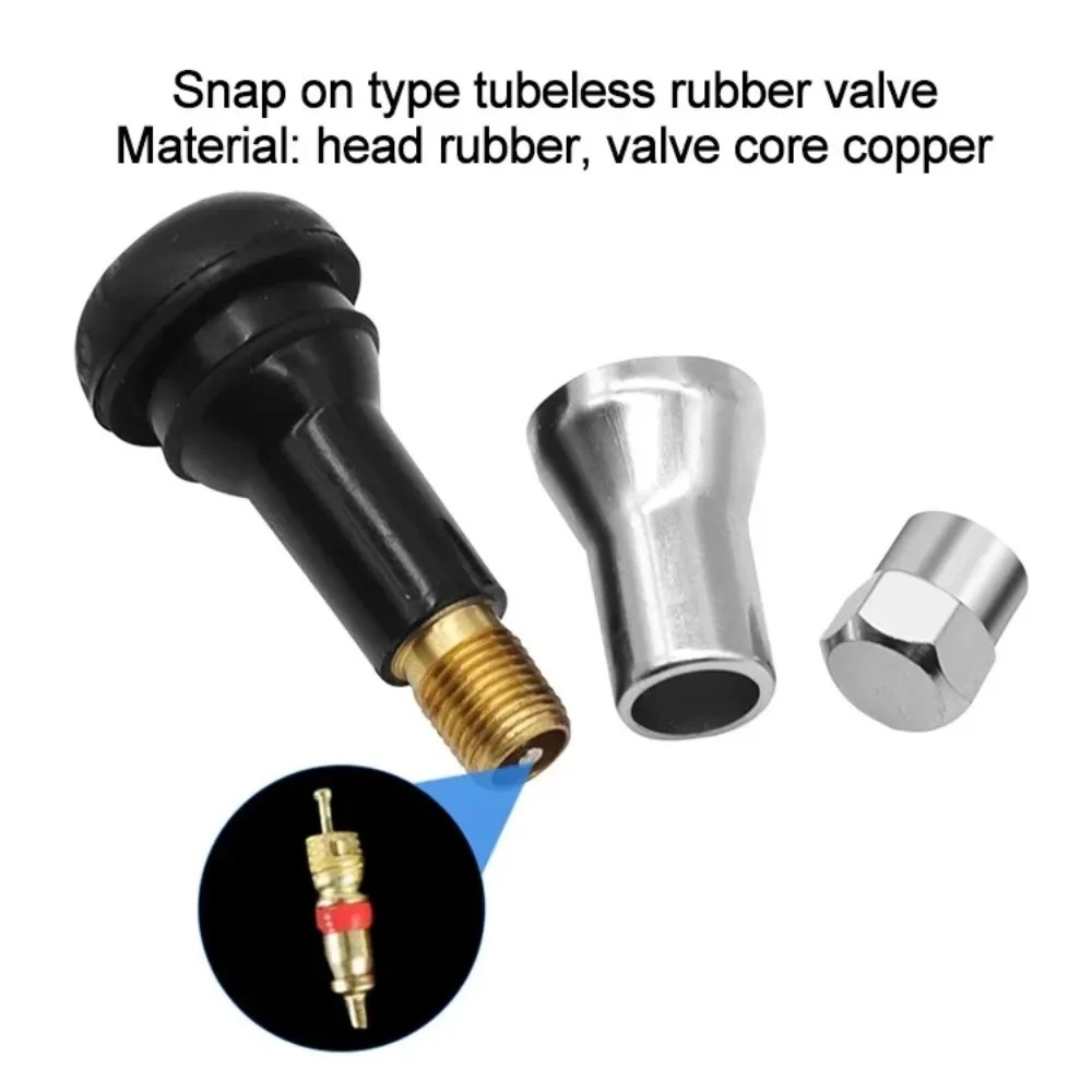 TR413/414 Chrome Aluminium Tub - огляд і ціна Tubeless Valve Core