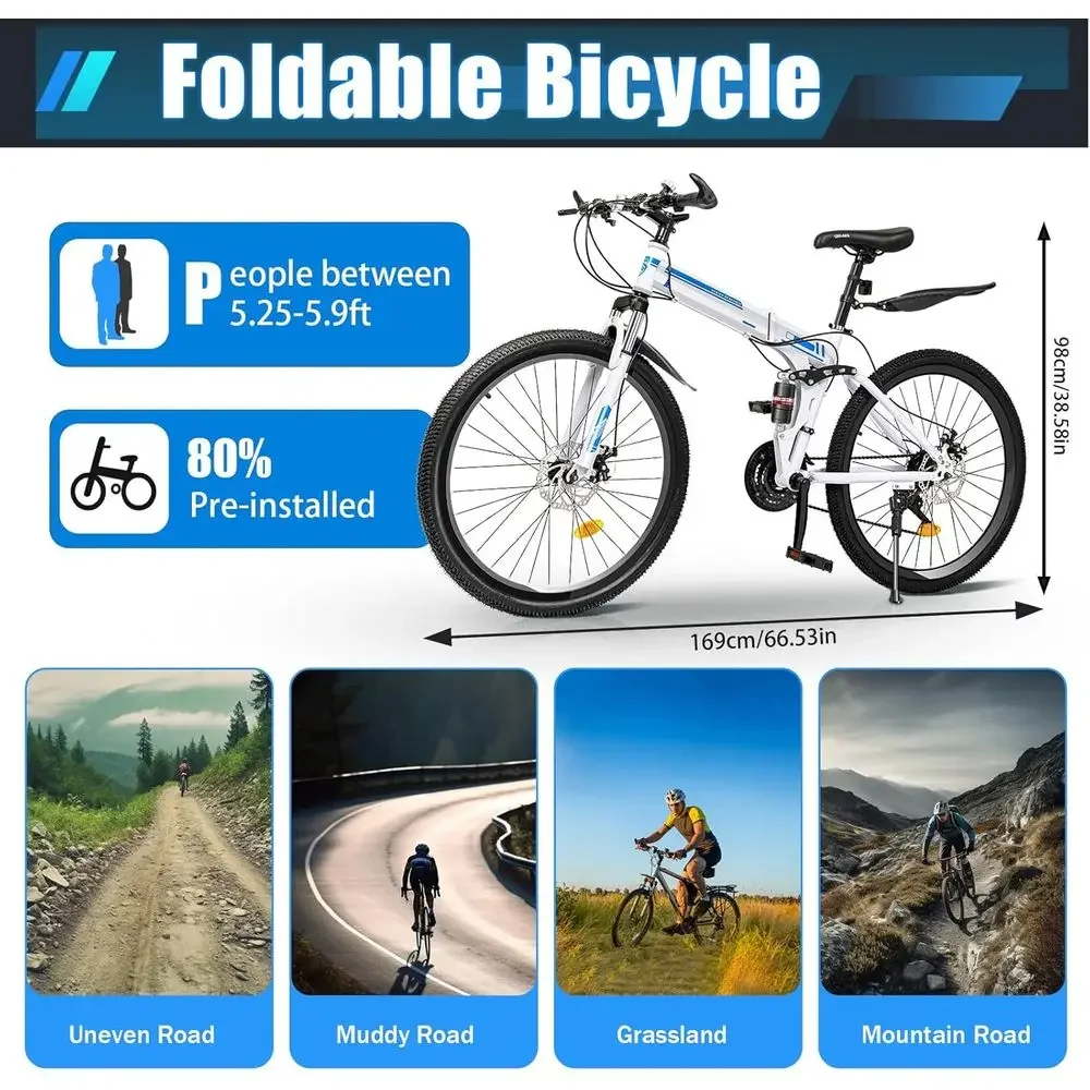 26 Adult City Bike, 21-Speed,  - огляд і ціна Mountain Biking Blue Mountains