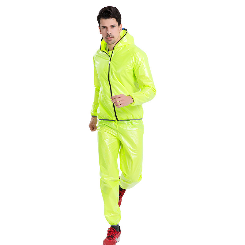 NEW Waterproof thin cycling ra - огляд і ціна Mountain Biking Rain Jacket