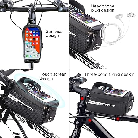 Waterproof Bike Front Frame Ba - огляд і ціна Mountain Biking Backpack
