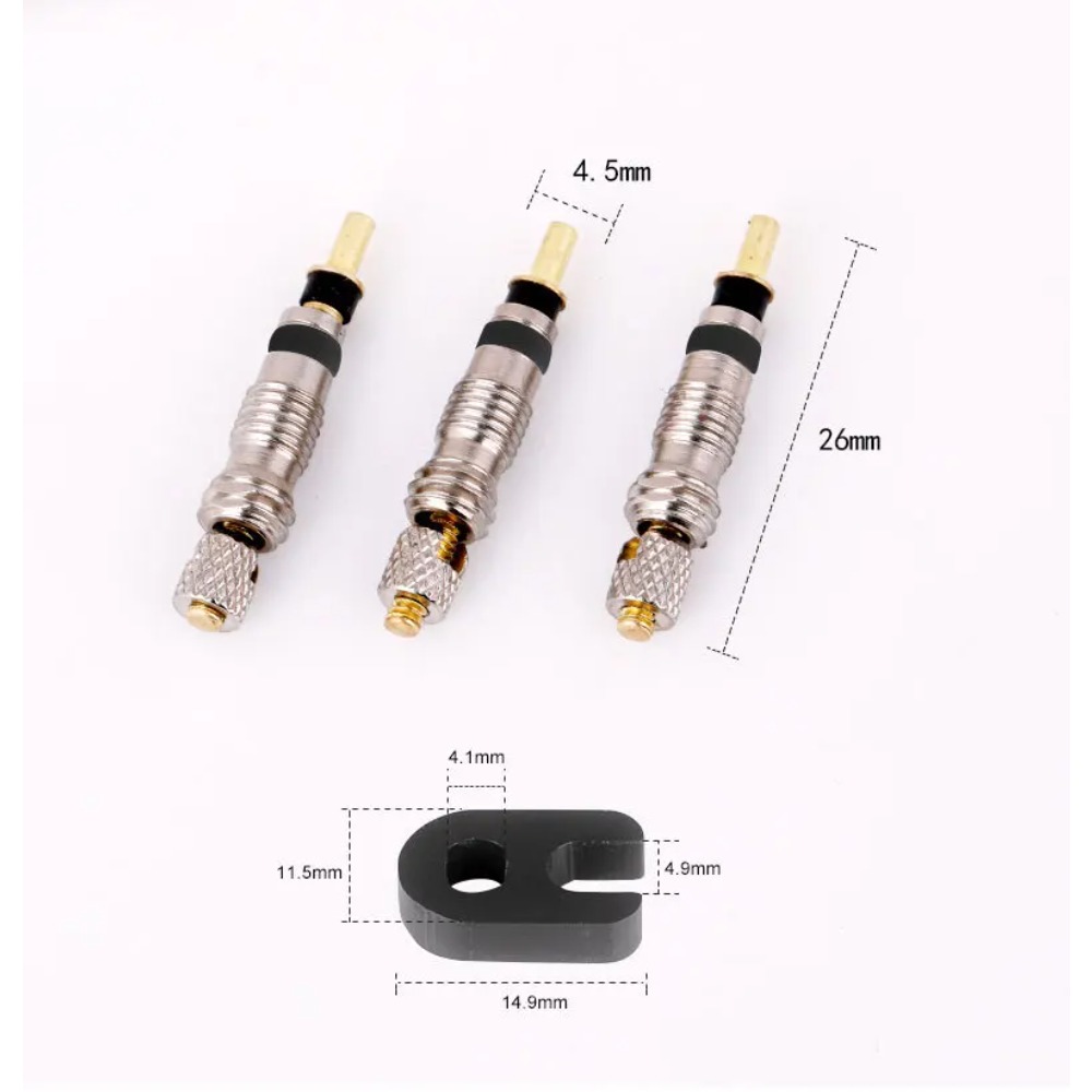 6/18Pcs Bicycle Valve Core Fre - огляд і ціна Tubeless Valve Core
