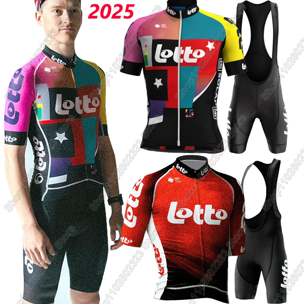 Lotto team 2025 cycling jersey - огляд і ціна Mountain Biking Pants For Men