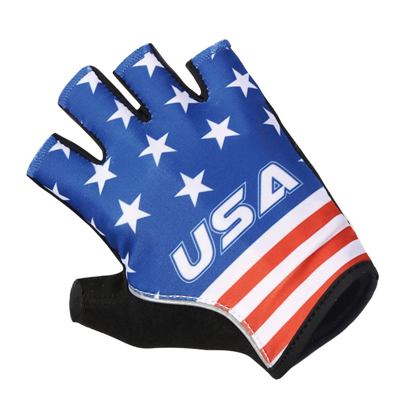 USA blue half finger cycling g - огляд і ціна Mountain Biking Blue Mountains