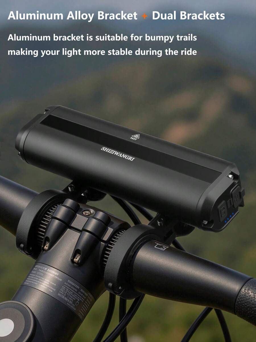 4000mAh Super Bright LED Bicyc - огляд і ціна Mountain Biking Usa