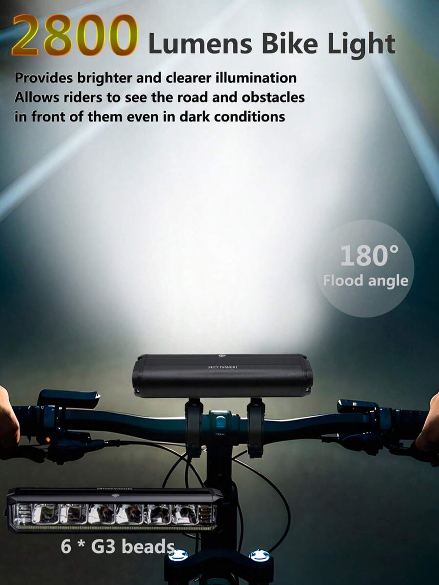 4000mAh Super Bright LED Bicyc - огляд і ціна Mountain Biking Usa