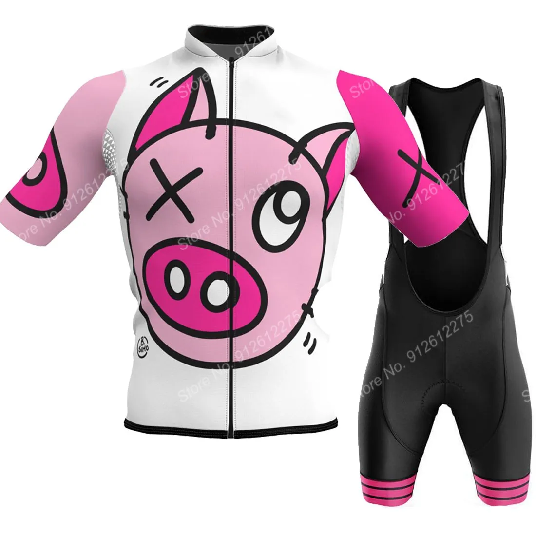 Set Cartoon Comic Pig 2023 Cyc - огляд і ціна Mountain Biking Pants For Men