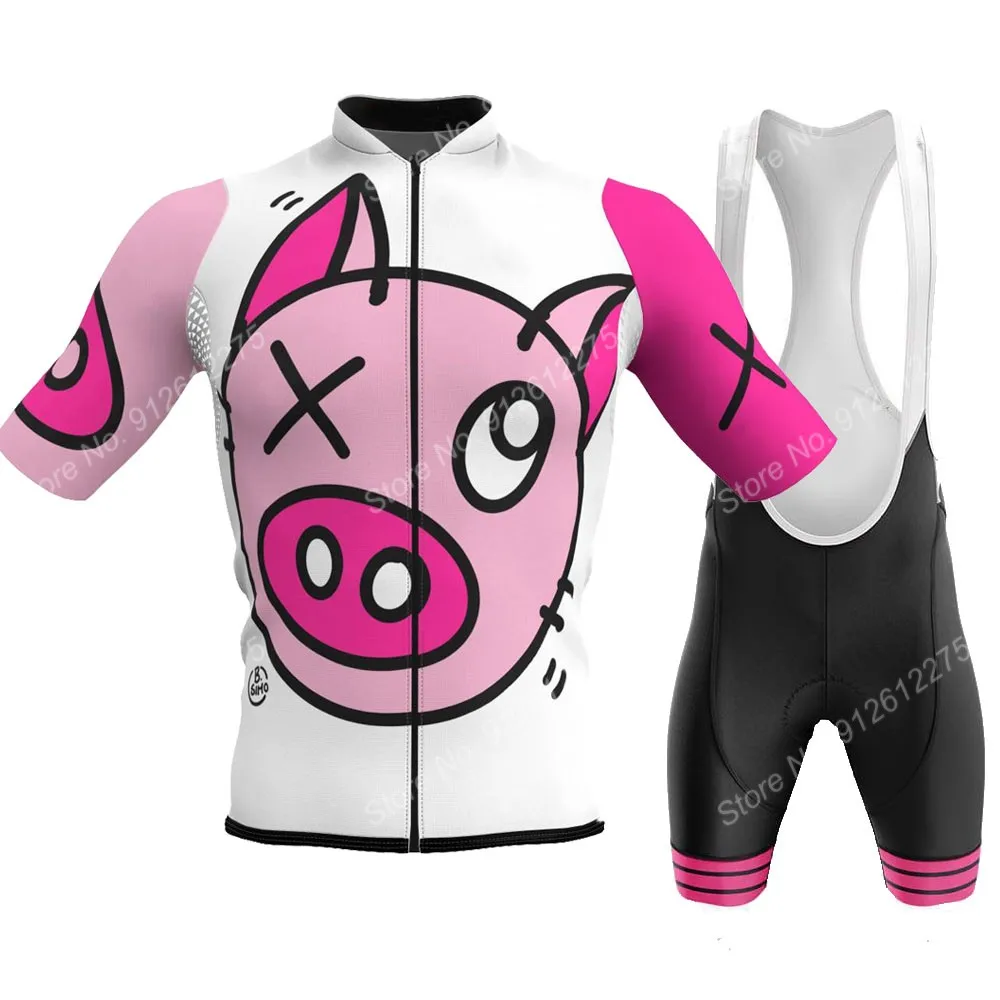Set Cartoon Comic Pig 2023 Cyc - огляд і ціна Mountain Biking Pants For Men