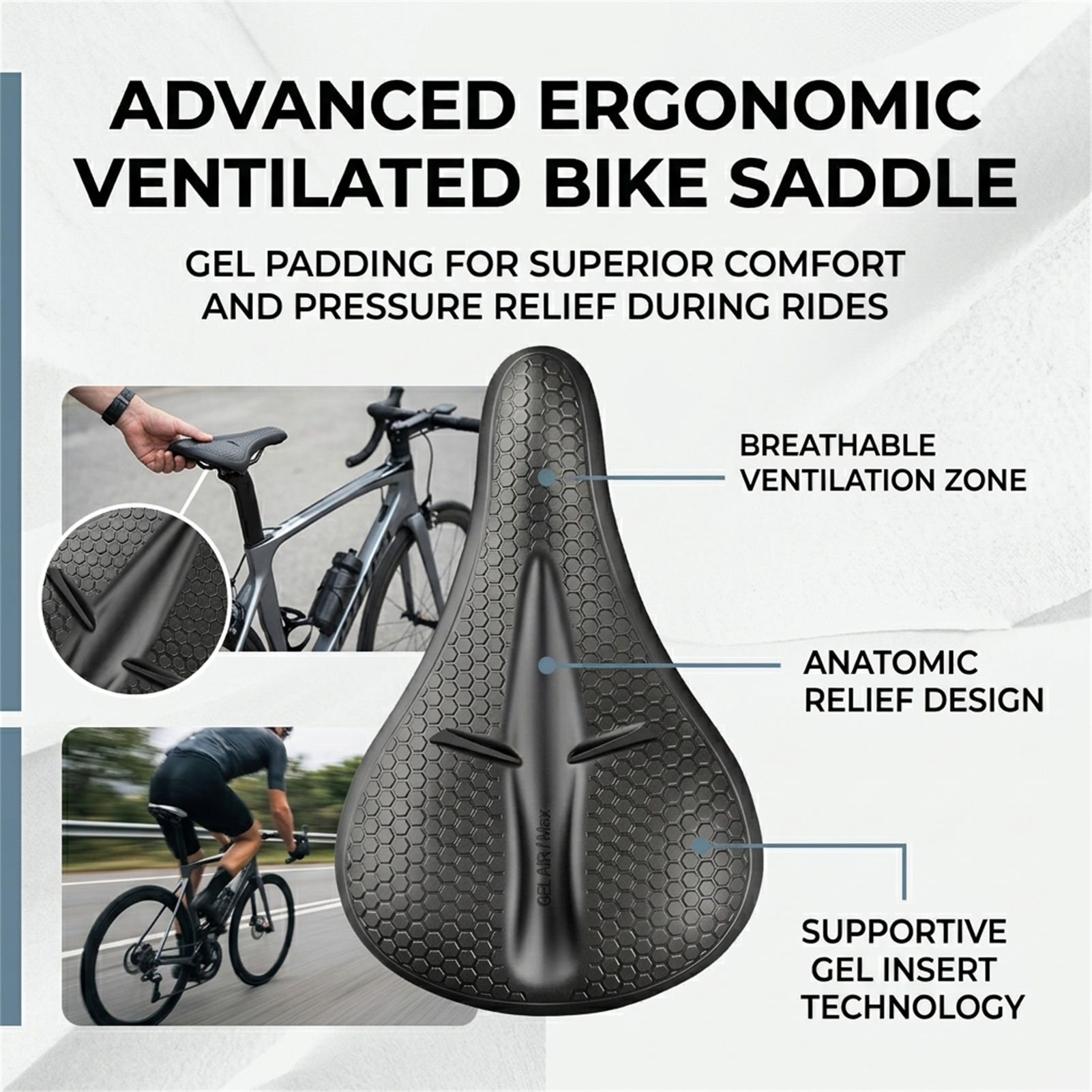 Silicone Bicycle Seat Cover Th - огляд і ціна Mountain Biking Accessories
