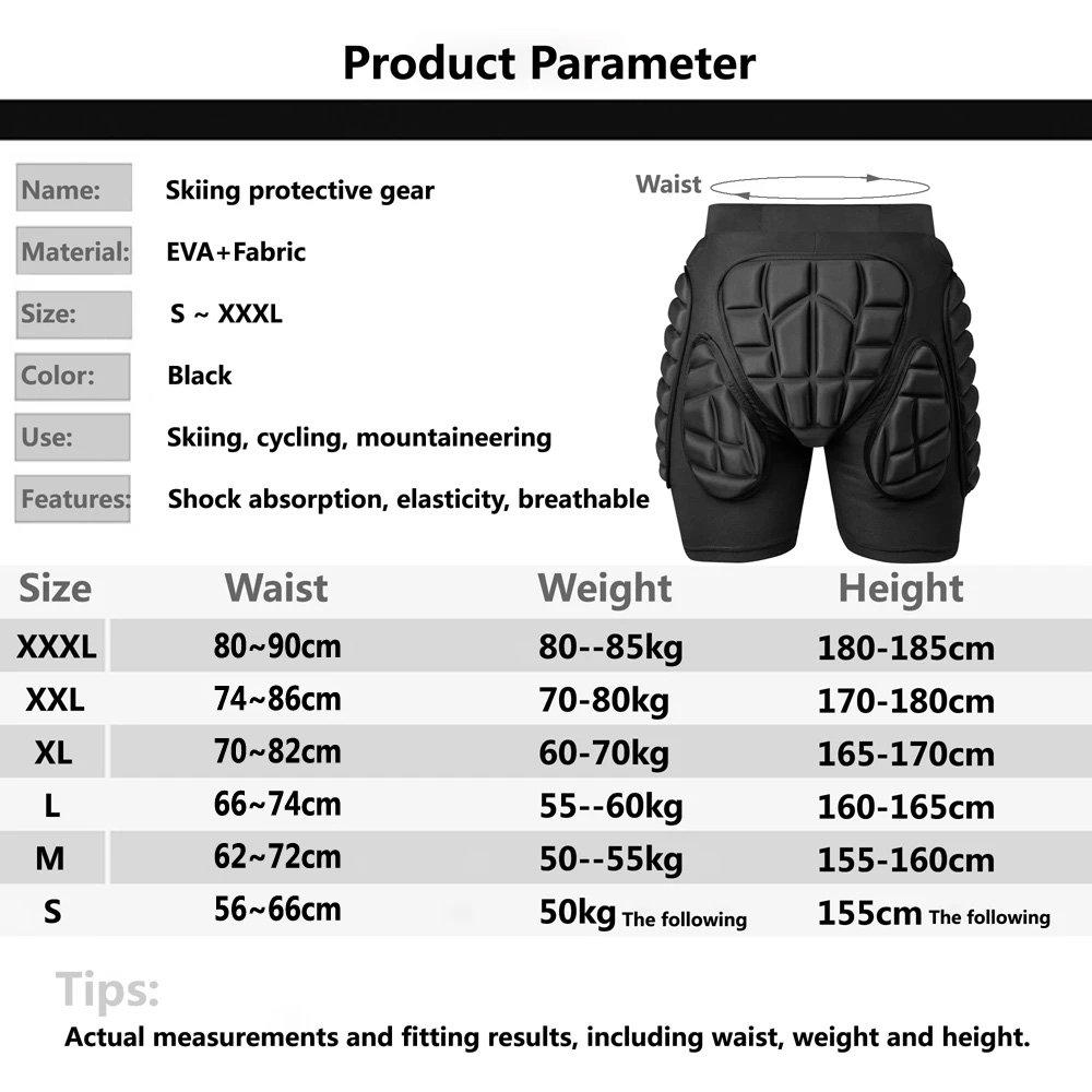 New Ski Shorts Skating Hip Pro - огляд і ціна Mountain Biking Elbow Pads
