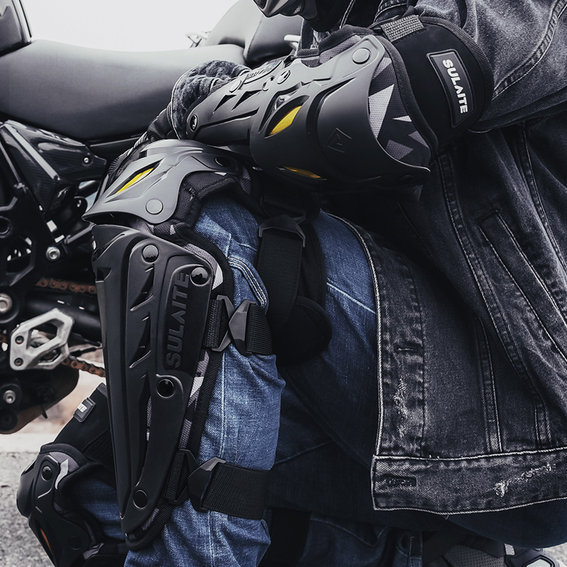 Motocross Knee Pads Moto Prote - огляд і ціна Mountain Biking Elbow Pads