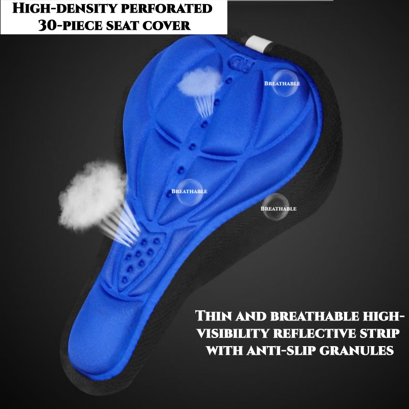 Bicycle seat pad, 3D soft ridi - огляд і ціна Mountain Biking Accessories