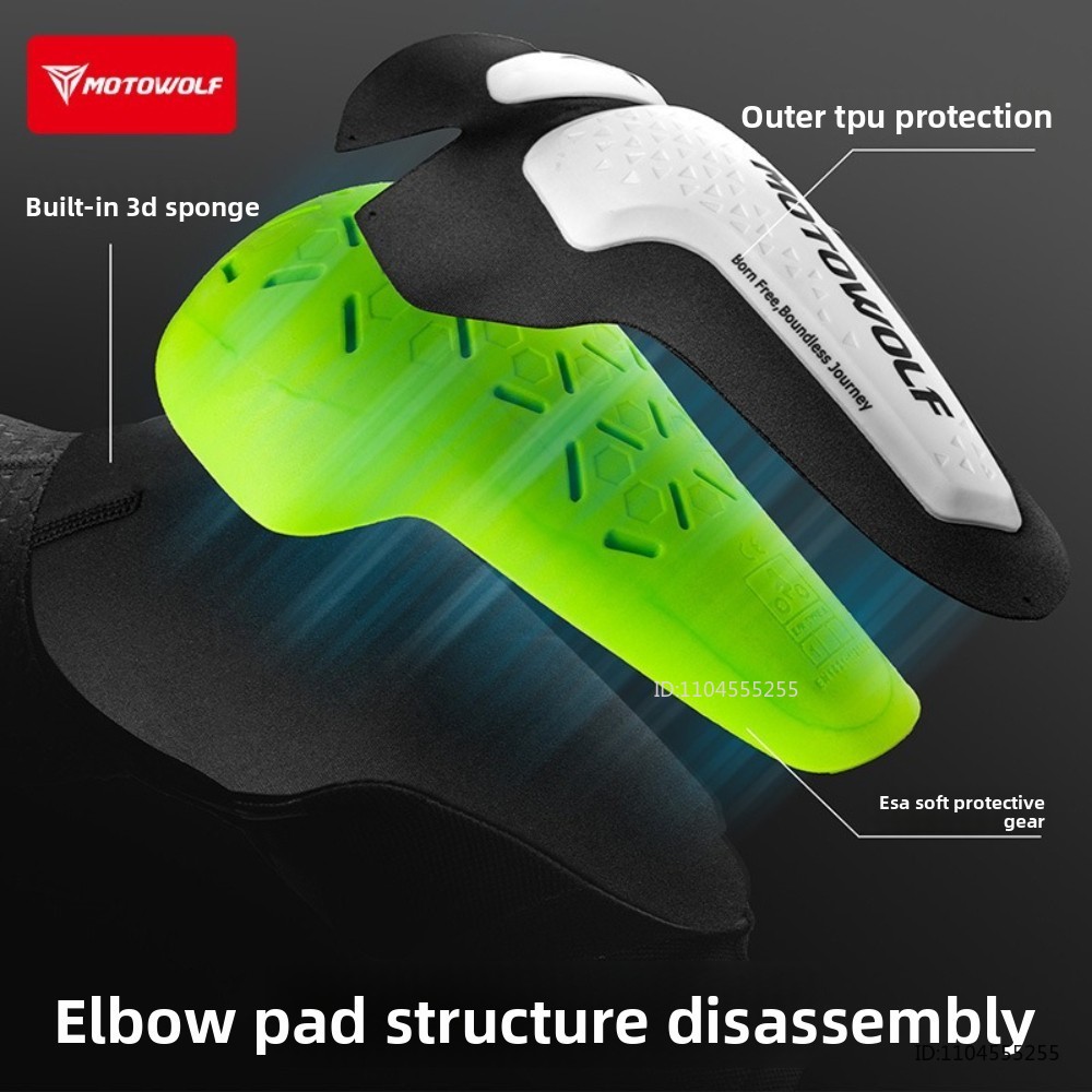 Motorcycle Elbow Pads Elastic  - огляд і ціна Mountain Biking Elbow Pads