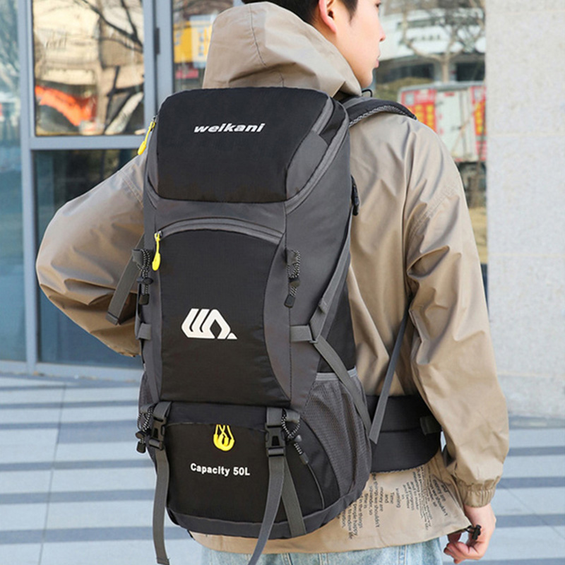 50L Travel Backpack Camping Me - огляд і ціна Mountain Biking Backpack