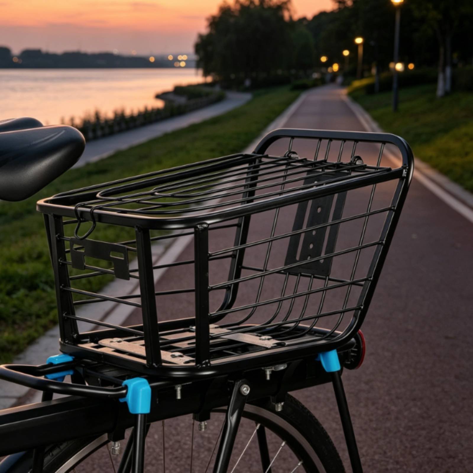 Folding Rear Bike Basket Folda - огляд і ціна Mountain Biking Gear