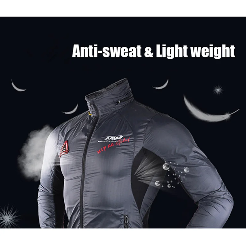 Reflective Waterproof Cycling  - огляд і ціна Mountain Biking Rain Jacket