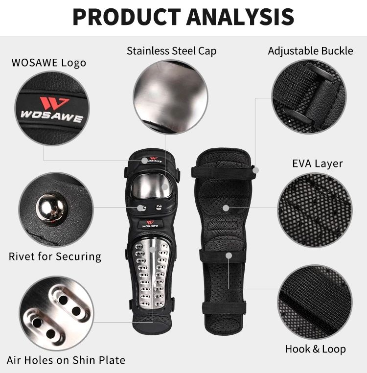 Motorcycle Knee Protector Moto - огляд і ціна Mountain Biking Elbow Pads