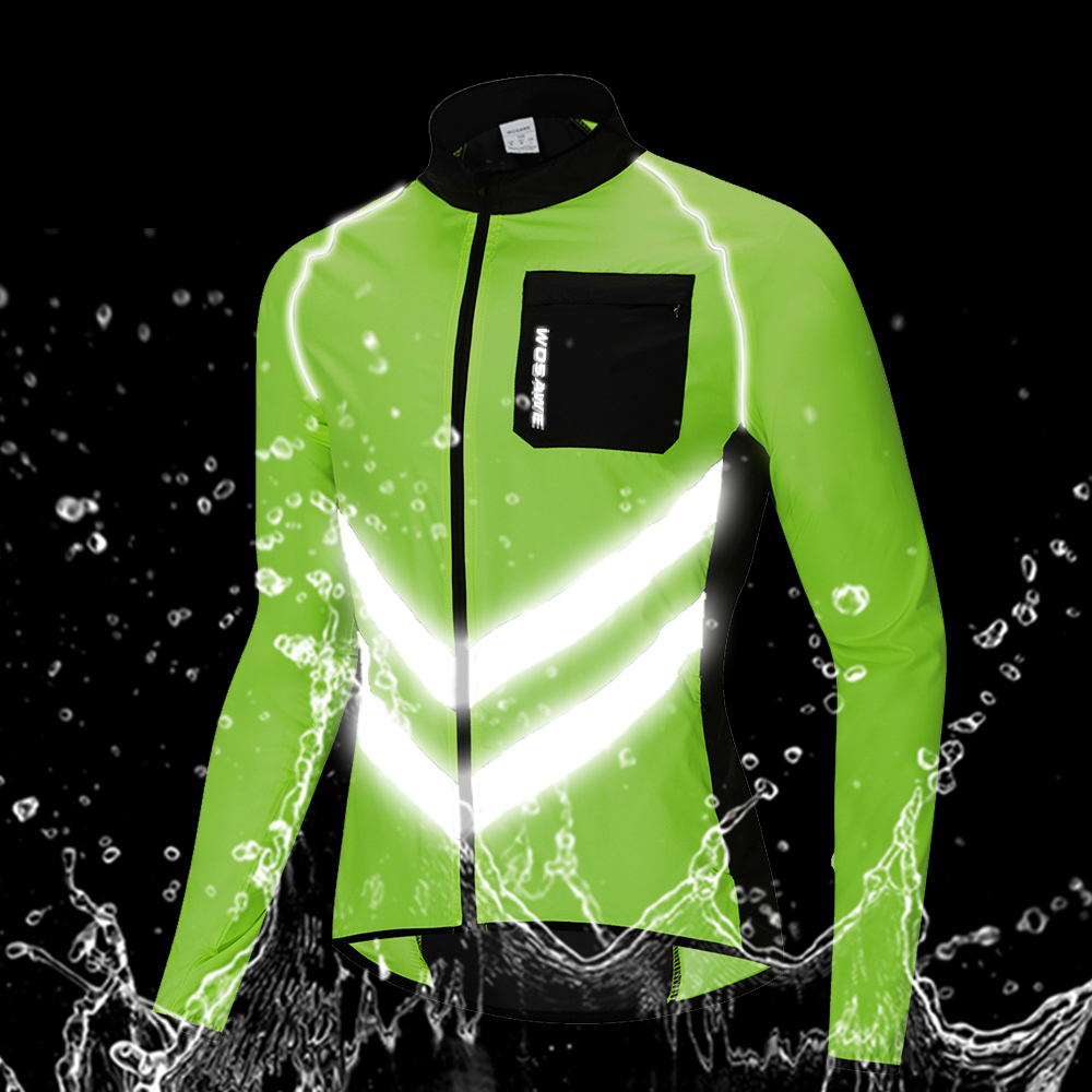 WOSAWE Cycling Rain Jacket Hig - огляд і ціна Mountain Biking Rain Jacket