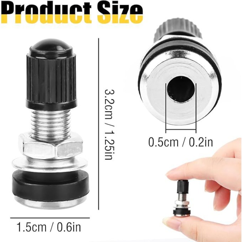 2 Pcs Car Wheel Tire Valve Cov - огляд і ціна Tubeless Valve Core