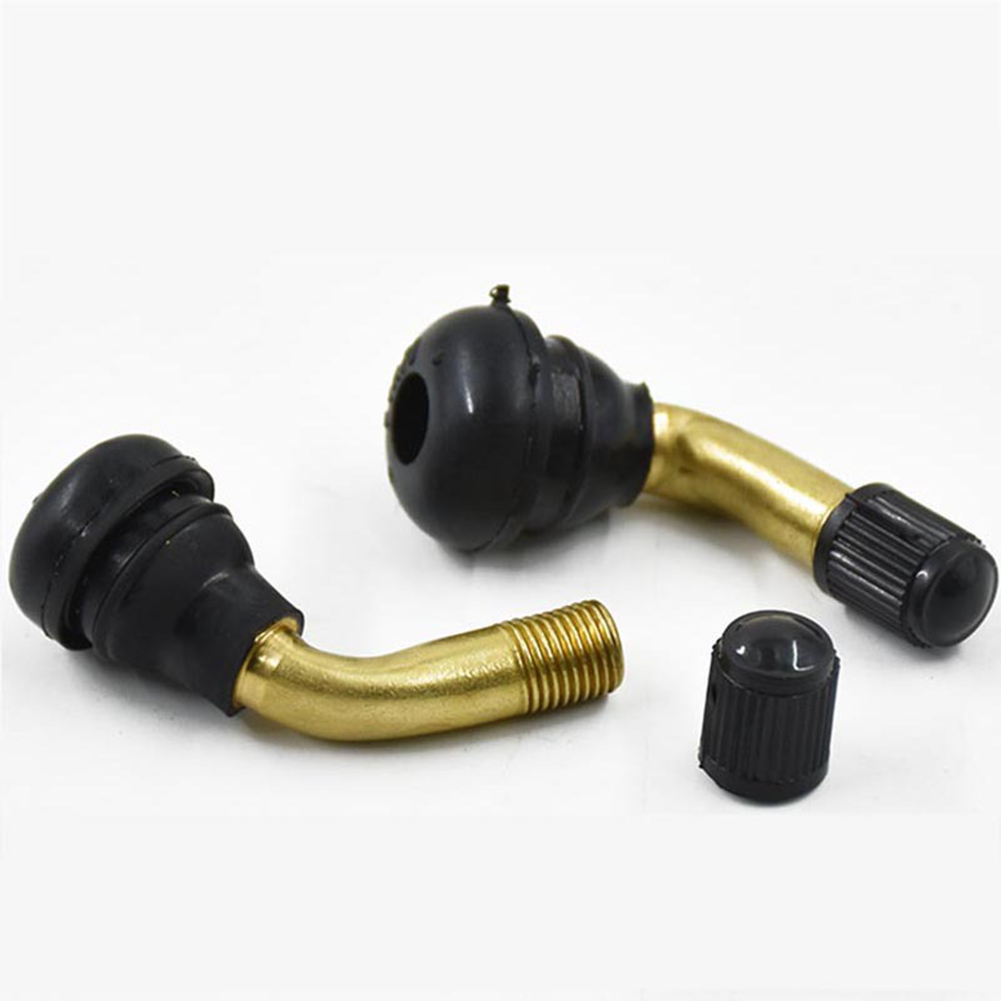 2pcs Rubber/Brass Angled Valve - огляд і ціна Tubeless Valve Core