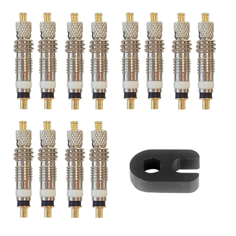 6/12pcs Bicycle Removable Pres - огляд і ціна Tubeless Valve Core