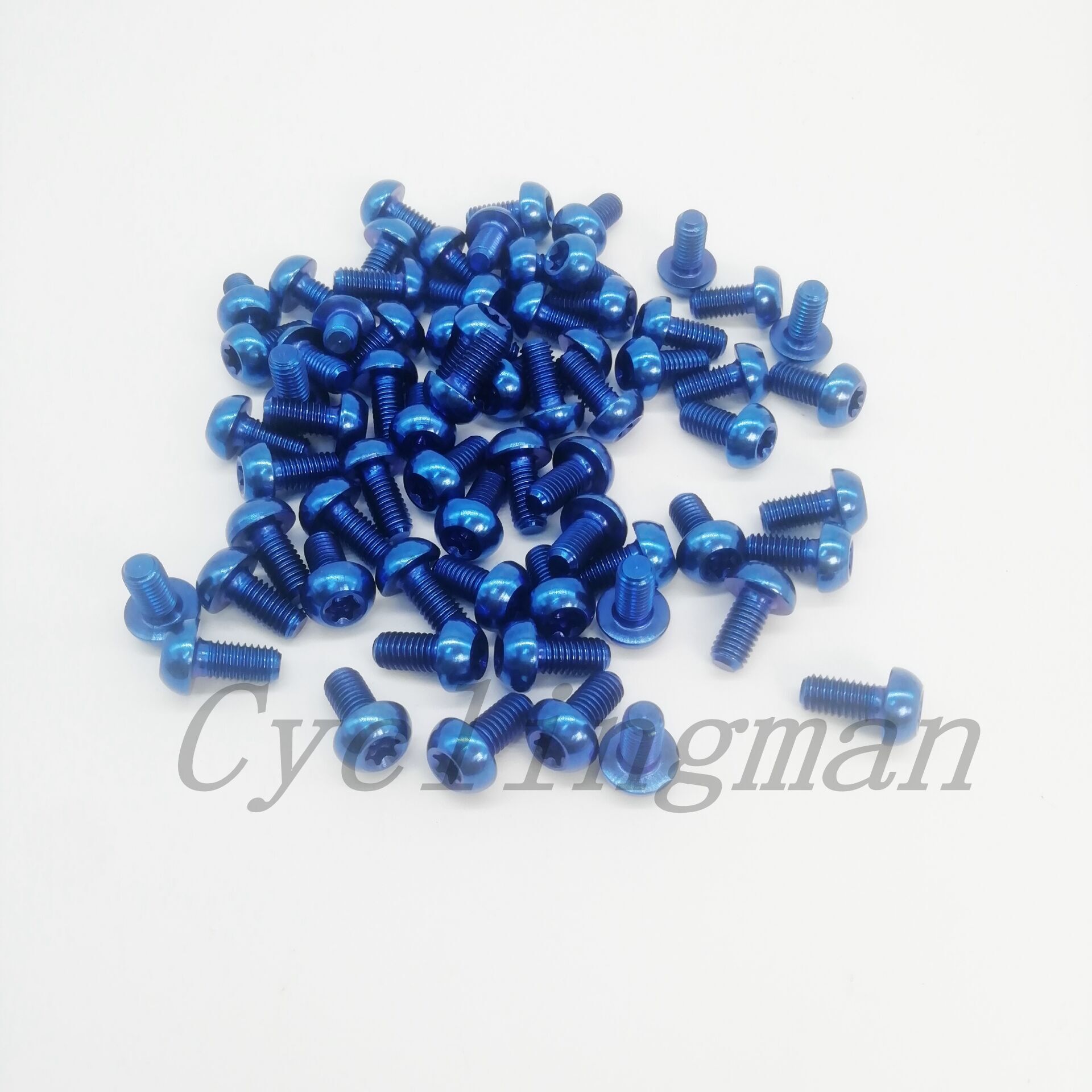48pcs M5x10mm Rainbow Blue Bla - огляд і ціна Mountain Biking Blue Mountains